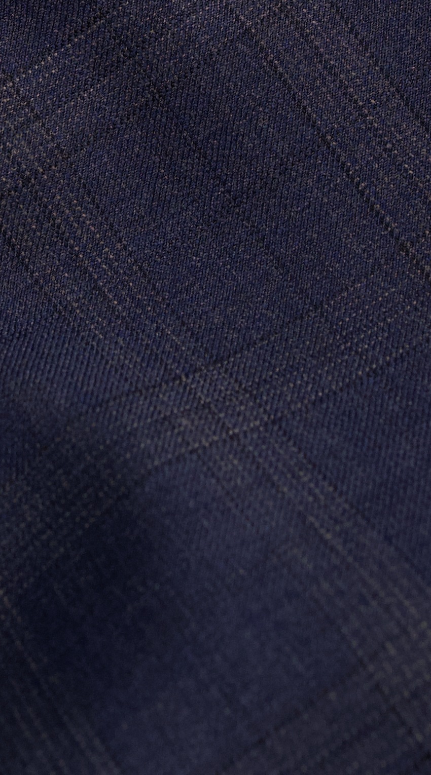 Space Blue Windowpane Wool Suit