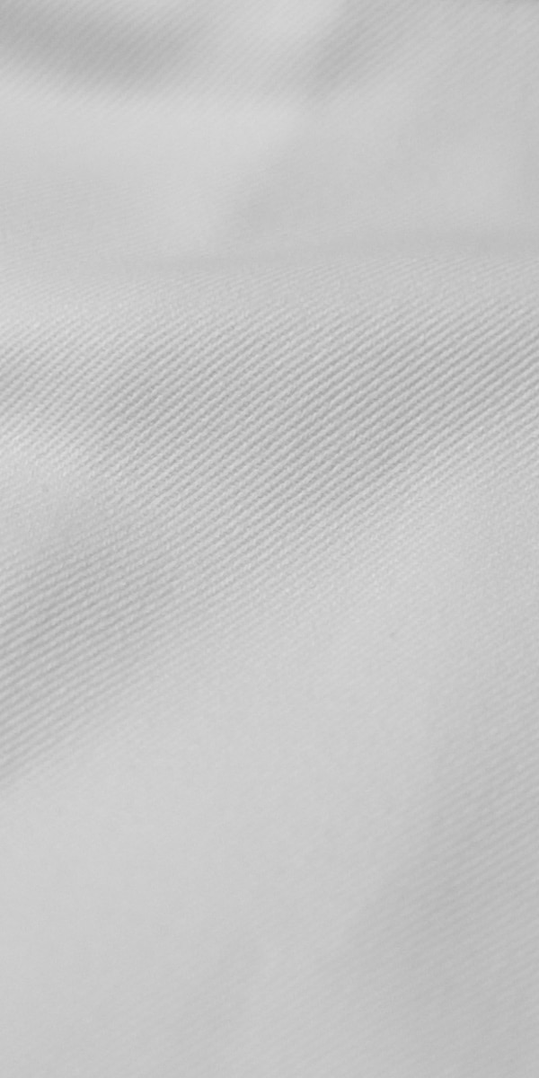  White Mandarin Collar Dress Shirt