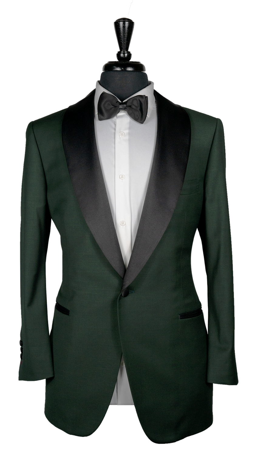 Forest Green Twill Tux
