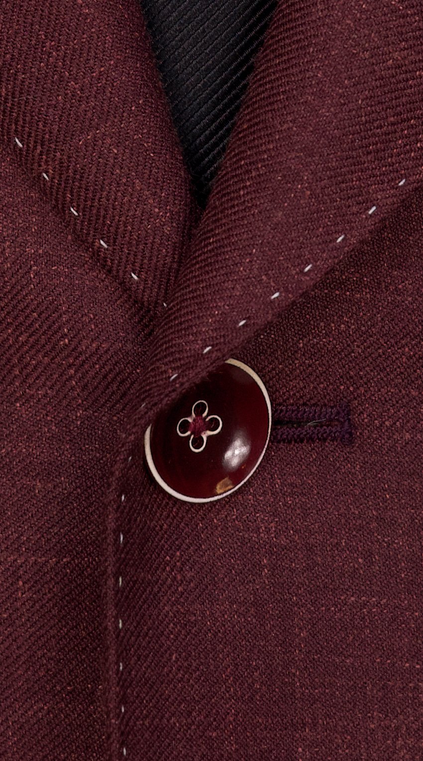 Red Jam Wool Suit