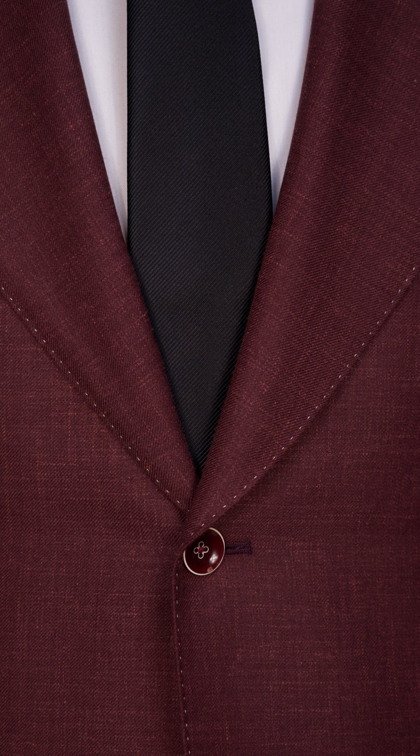 Red Jam Wool Suit