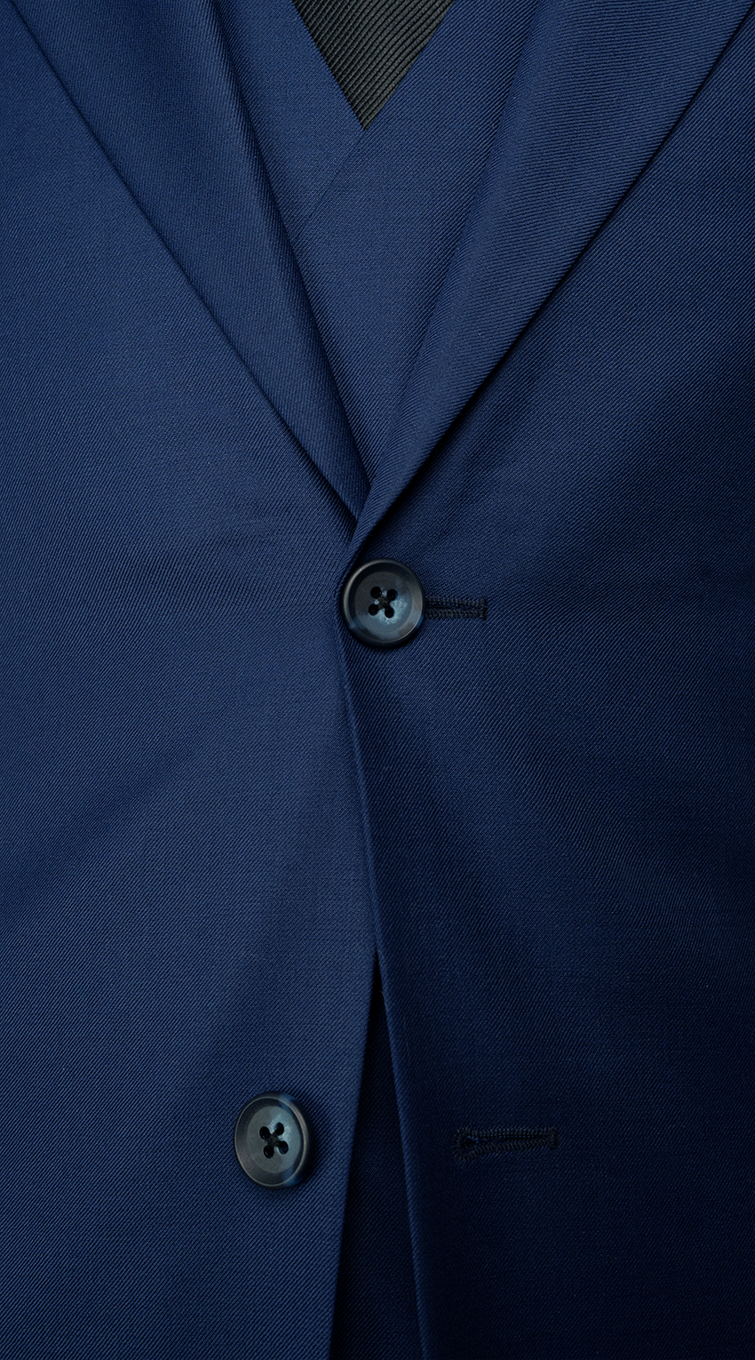 Complet Sergé Bleu Spatial