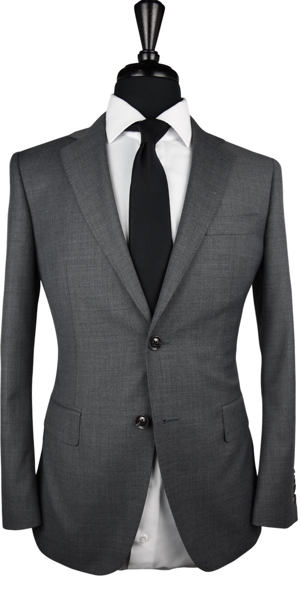 Dark Grey Wool Suit