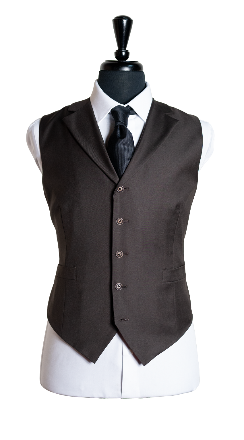 Chocolate Brown Wool Suit
