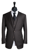 Chocolate Brown Wool Suit