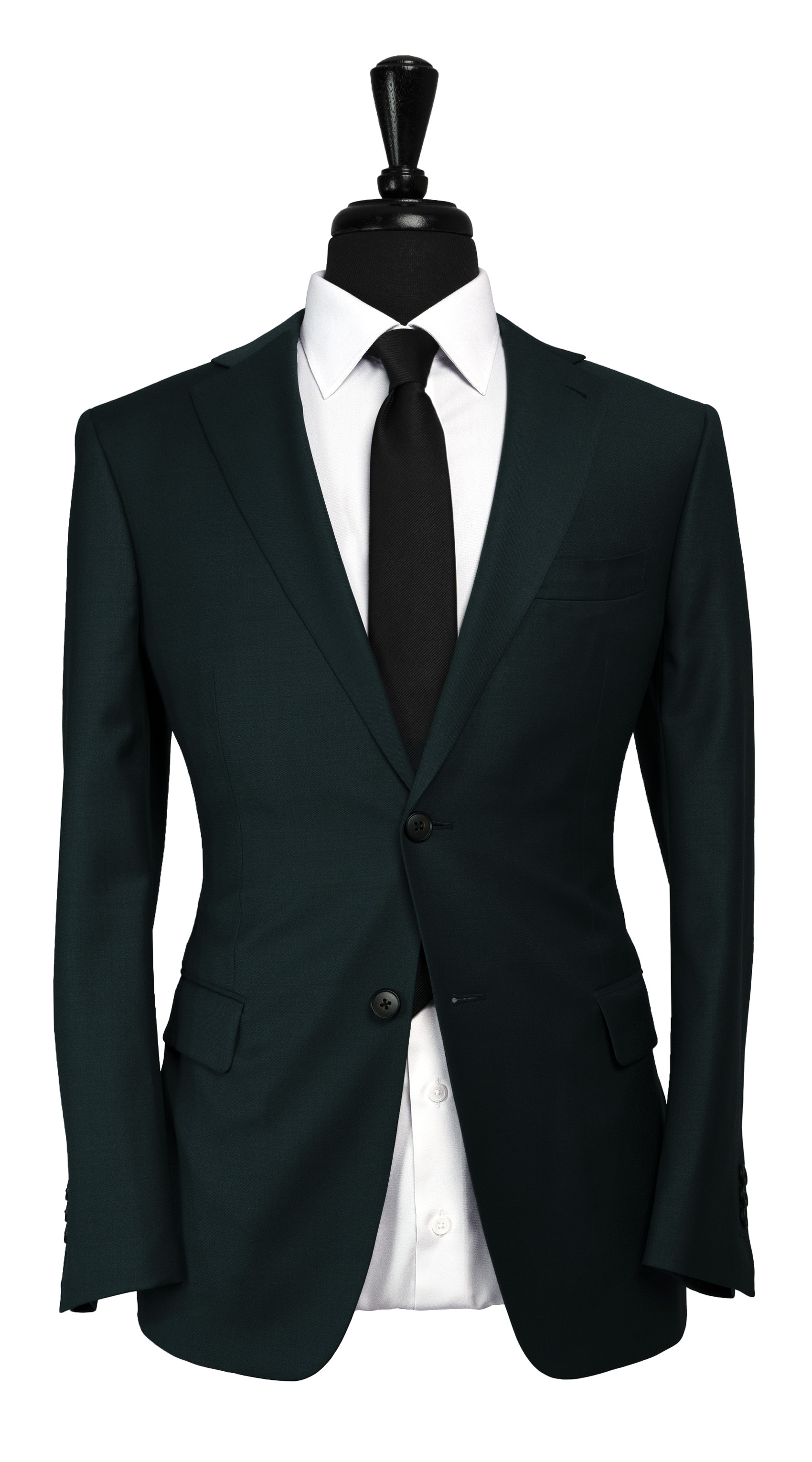 Pine Green Twill Suit