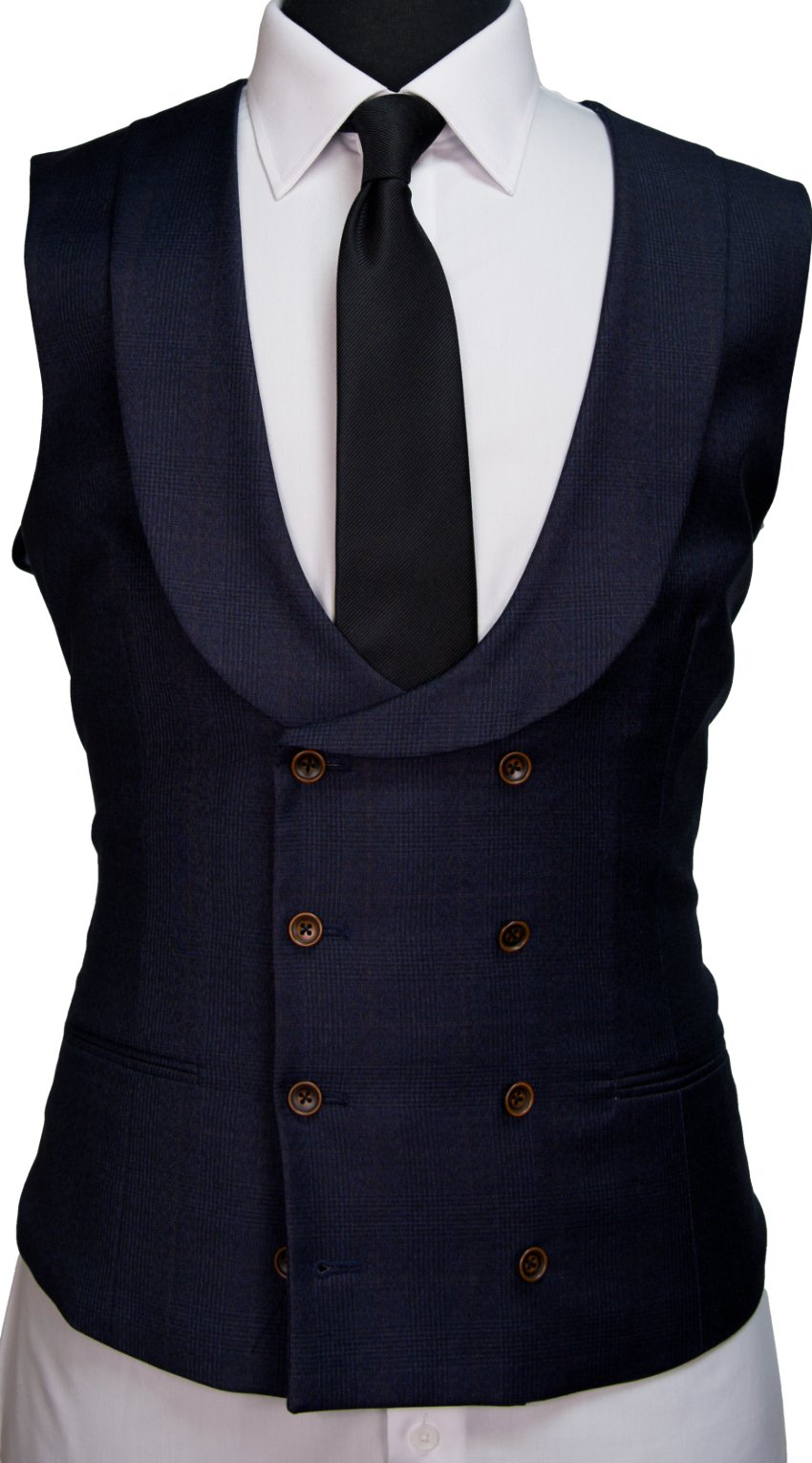 Complet Prince de Galles Bleu Foncé