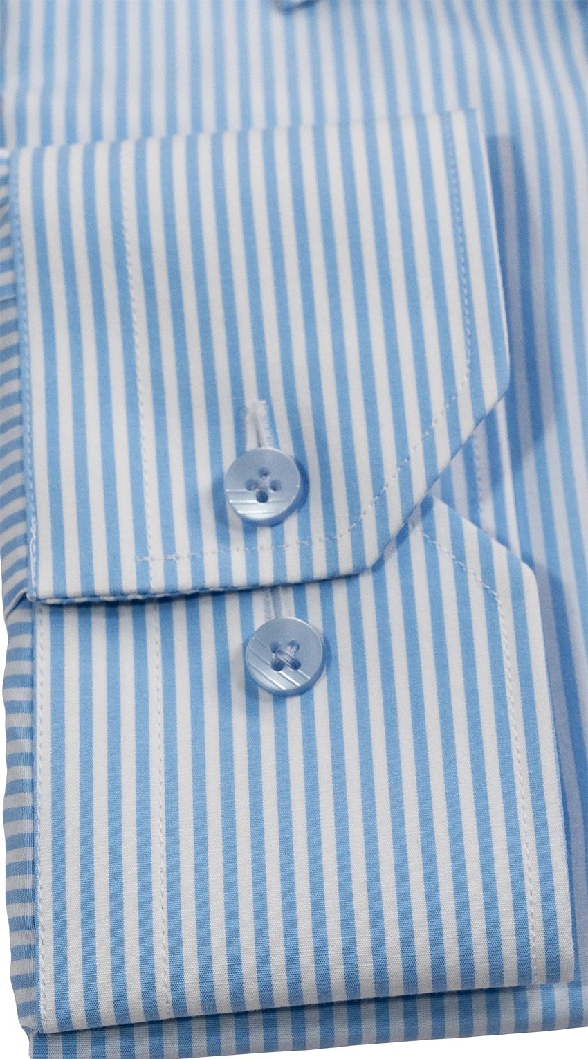 Blue Bengal Stripe Dress Shirt 