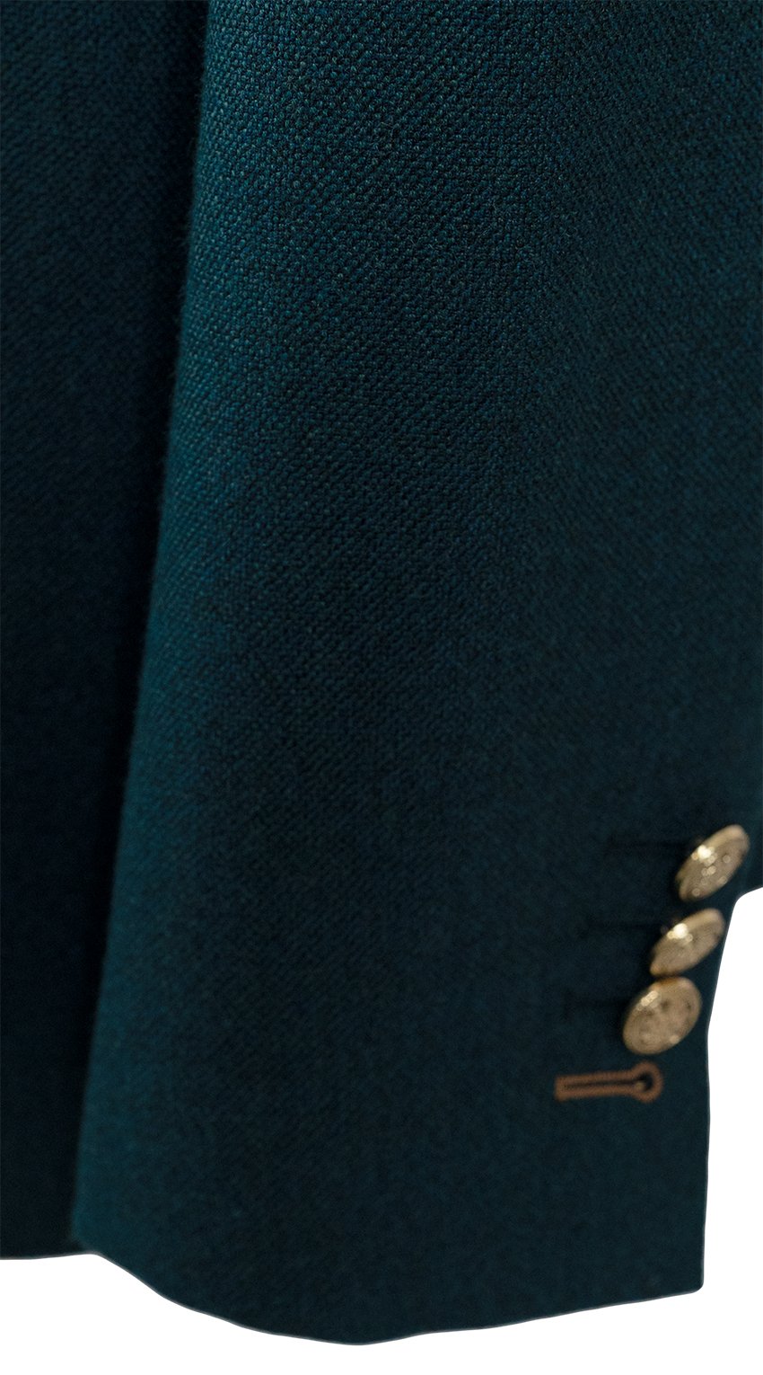 Teal Monarch Double-Breasted Suit