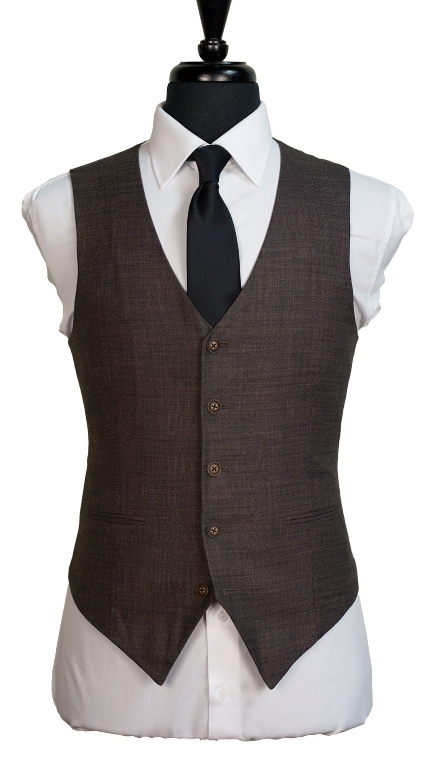 Earth Texture Brown Suit