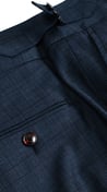 Celestial Blue Plaid Suit