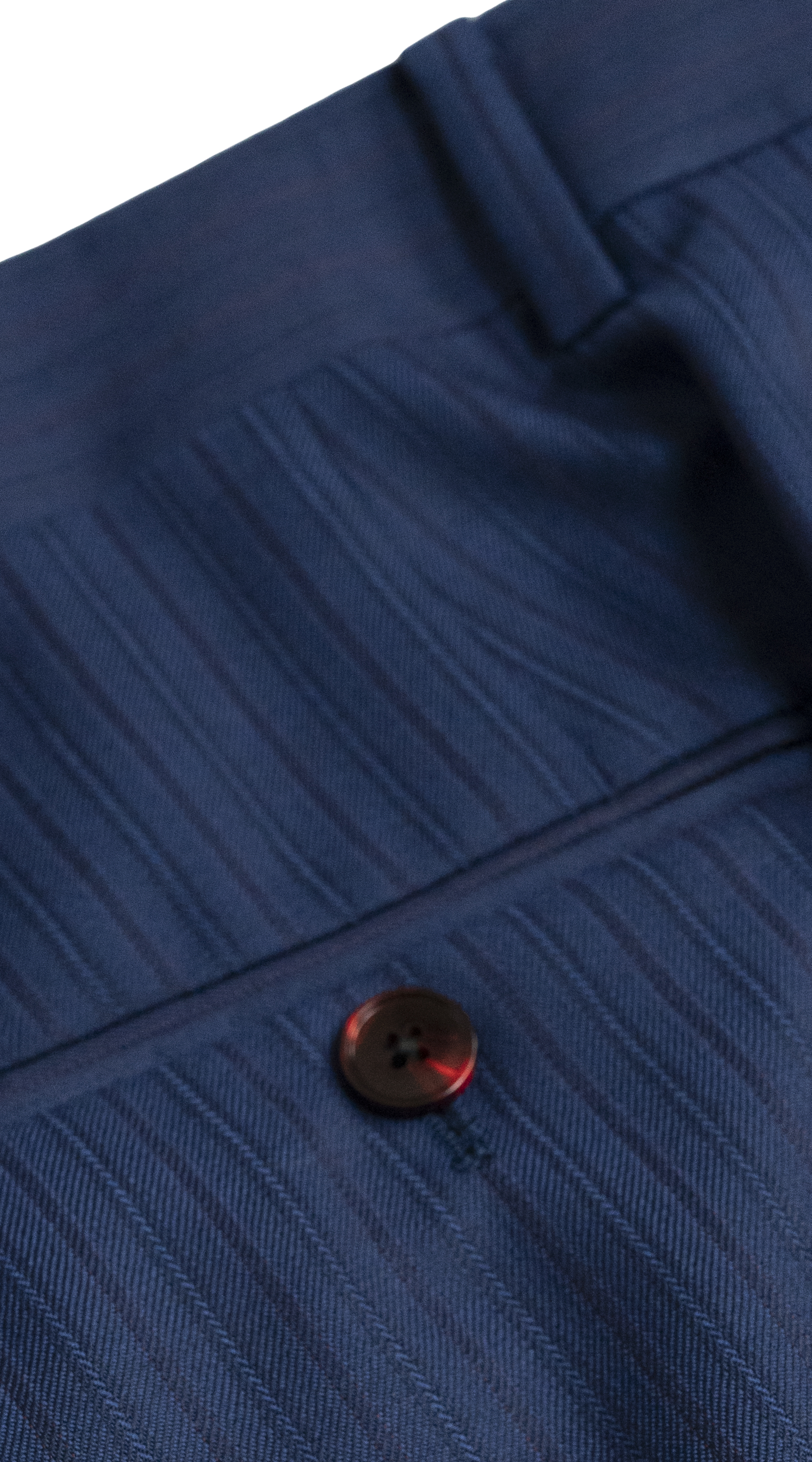 Complet Trois Pièces Rayures Cobalt