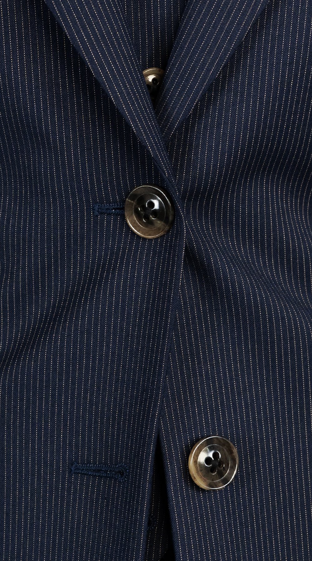 Dark Navy Pinstripe Suit