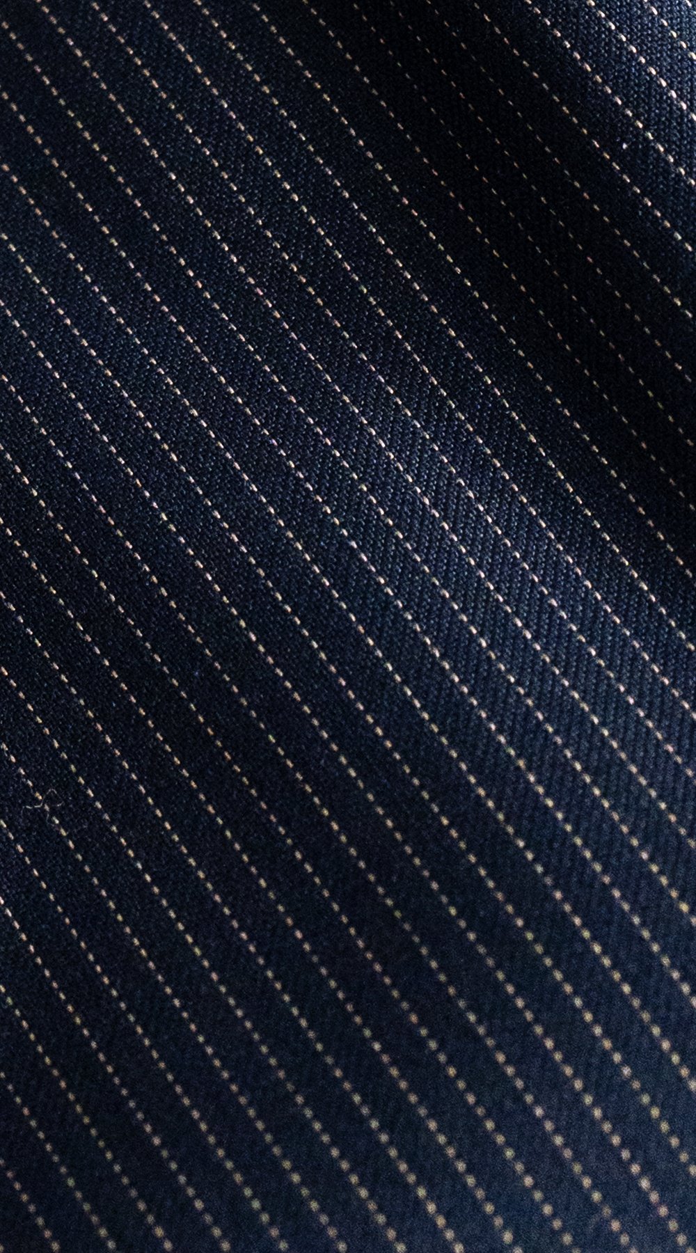 Dark Navy Pinstripe Suit