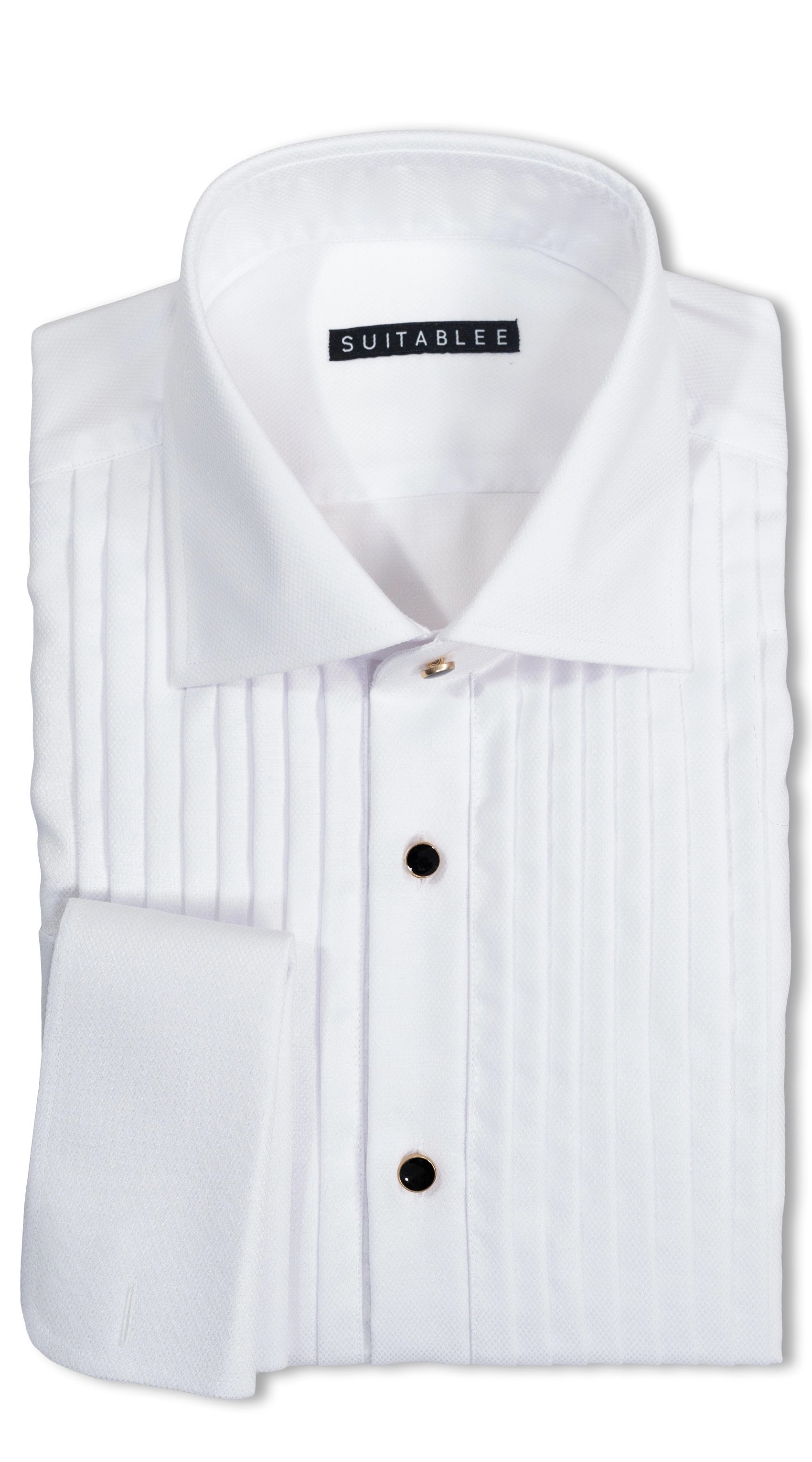 Chemise Soirée Blanc Diamant