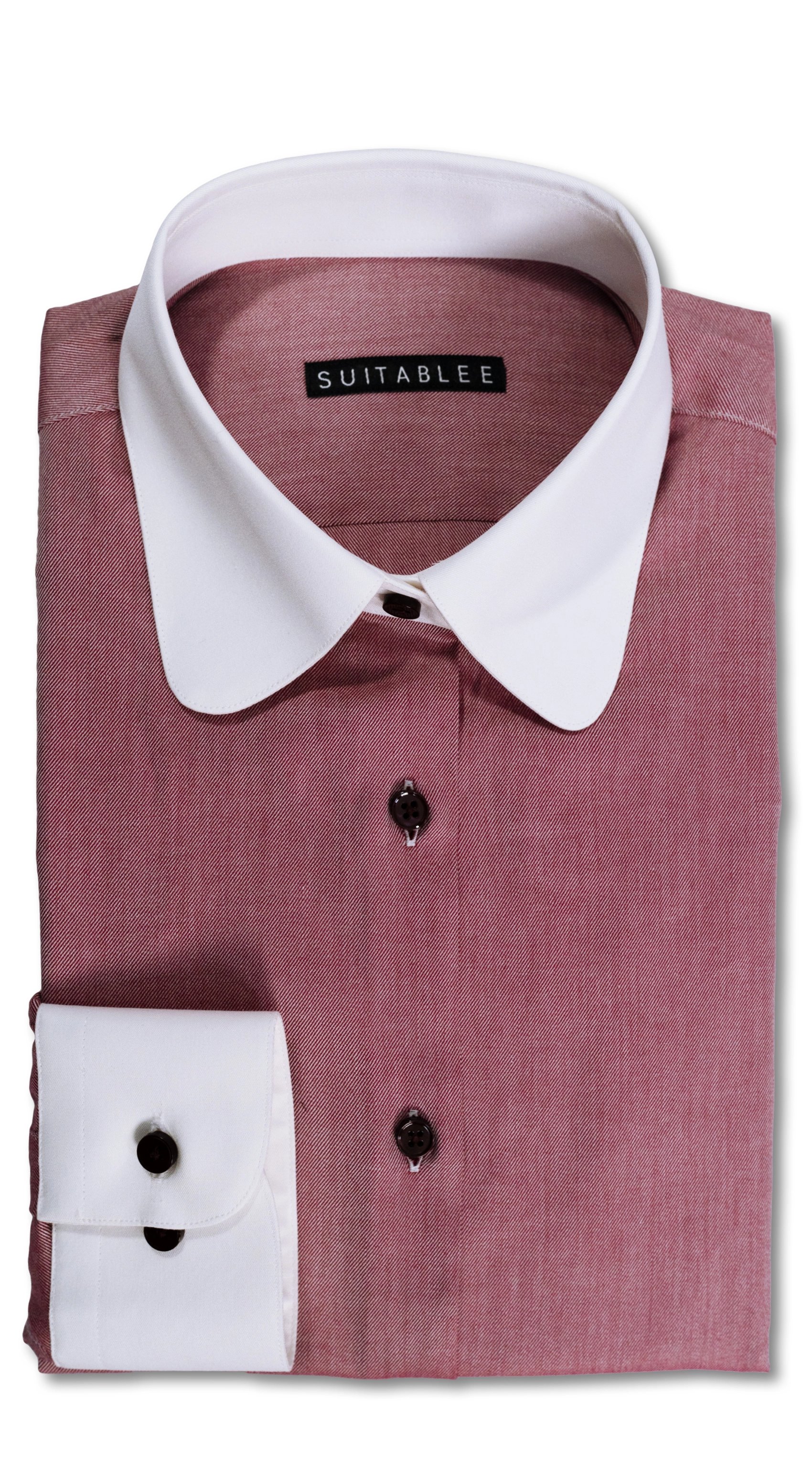 Chemise Habillée Rose Poudré