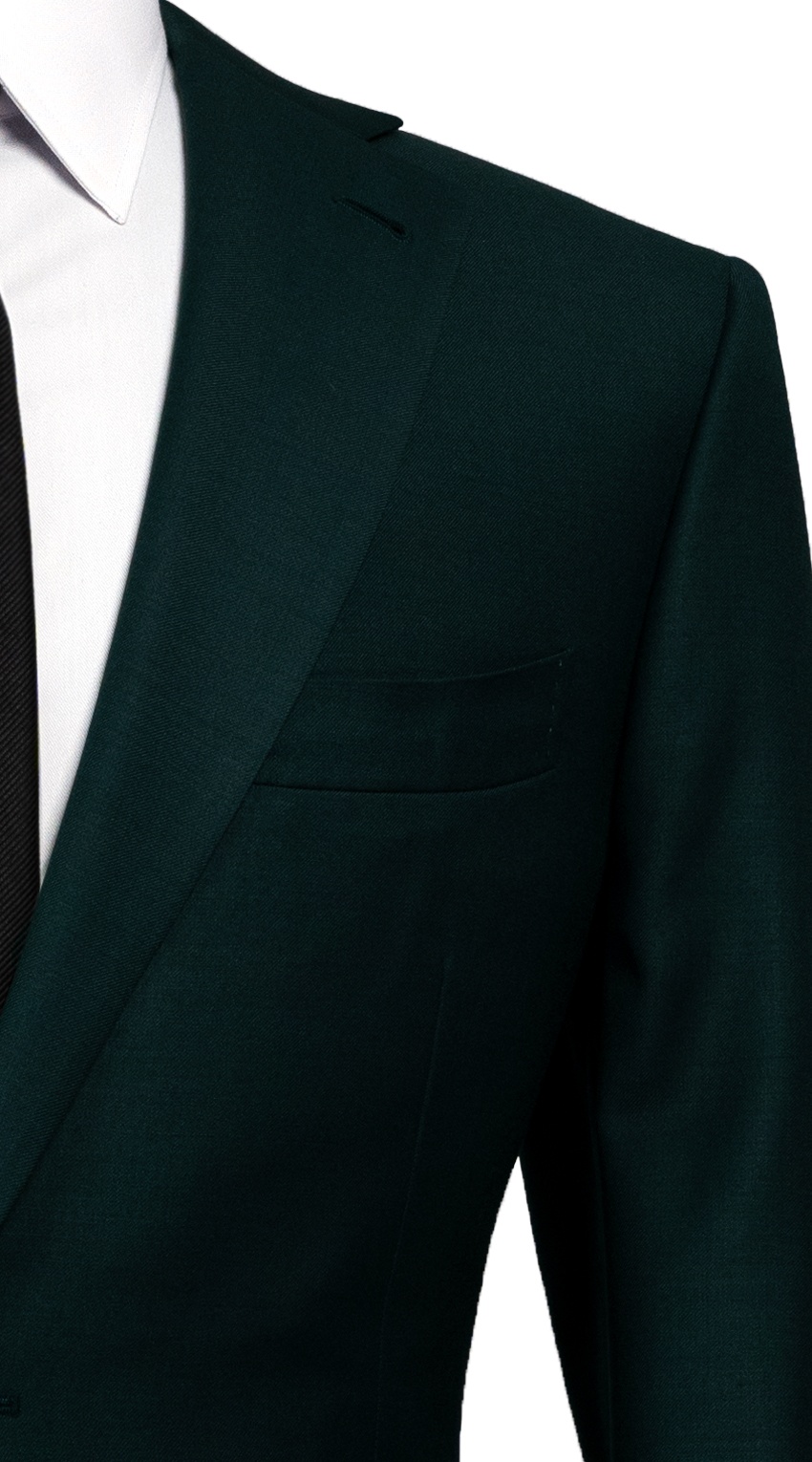 Pine Green Twill Suit