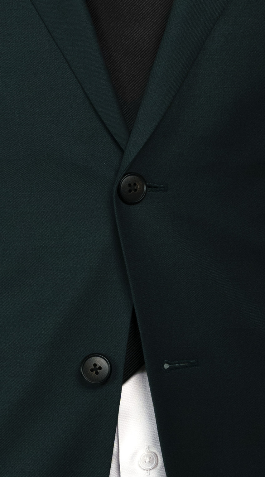 Pine Green Twill Suit