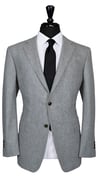 Complet Flanelle Laine Gris Clair