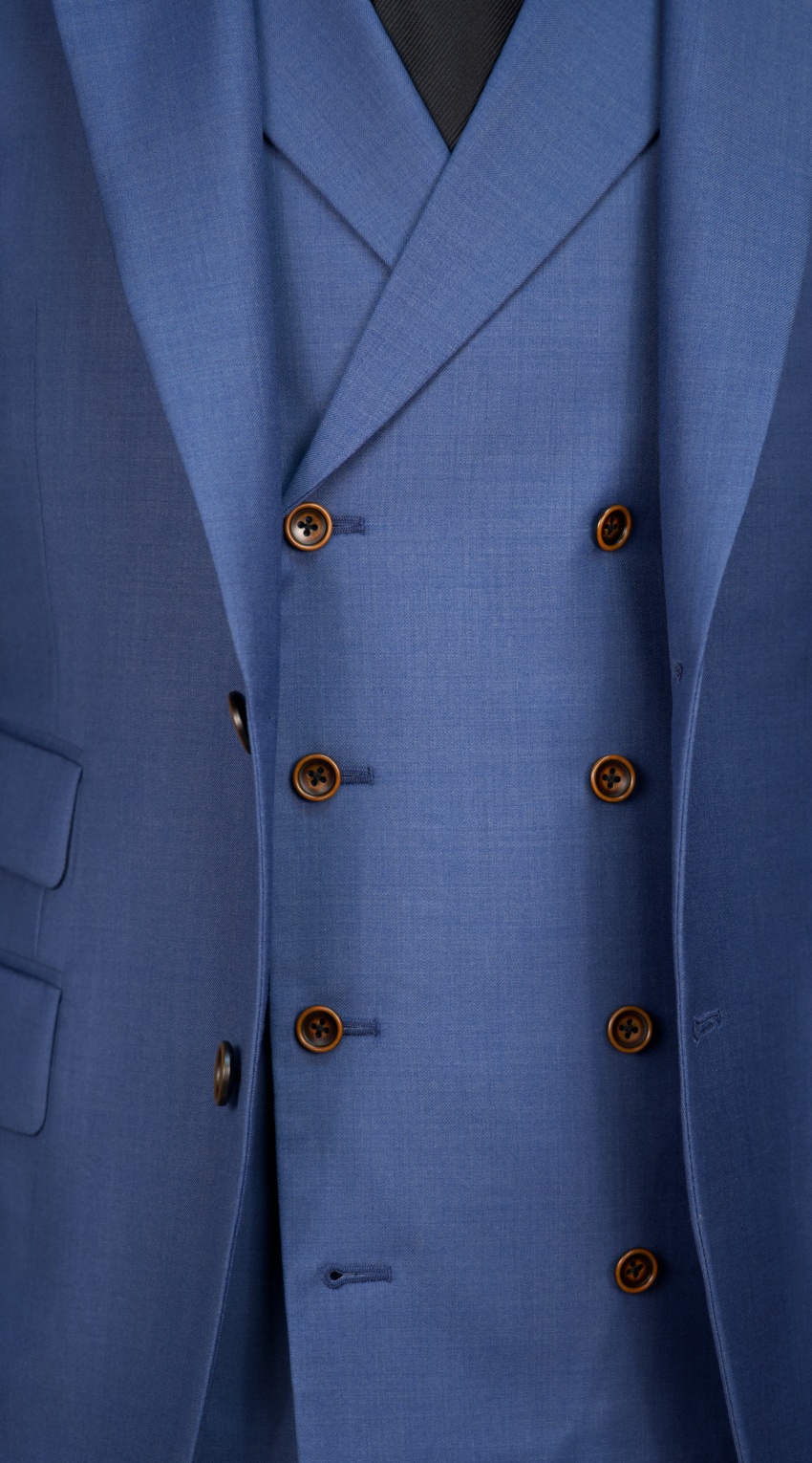 Cornflower Blue Wool Suit