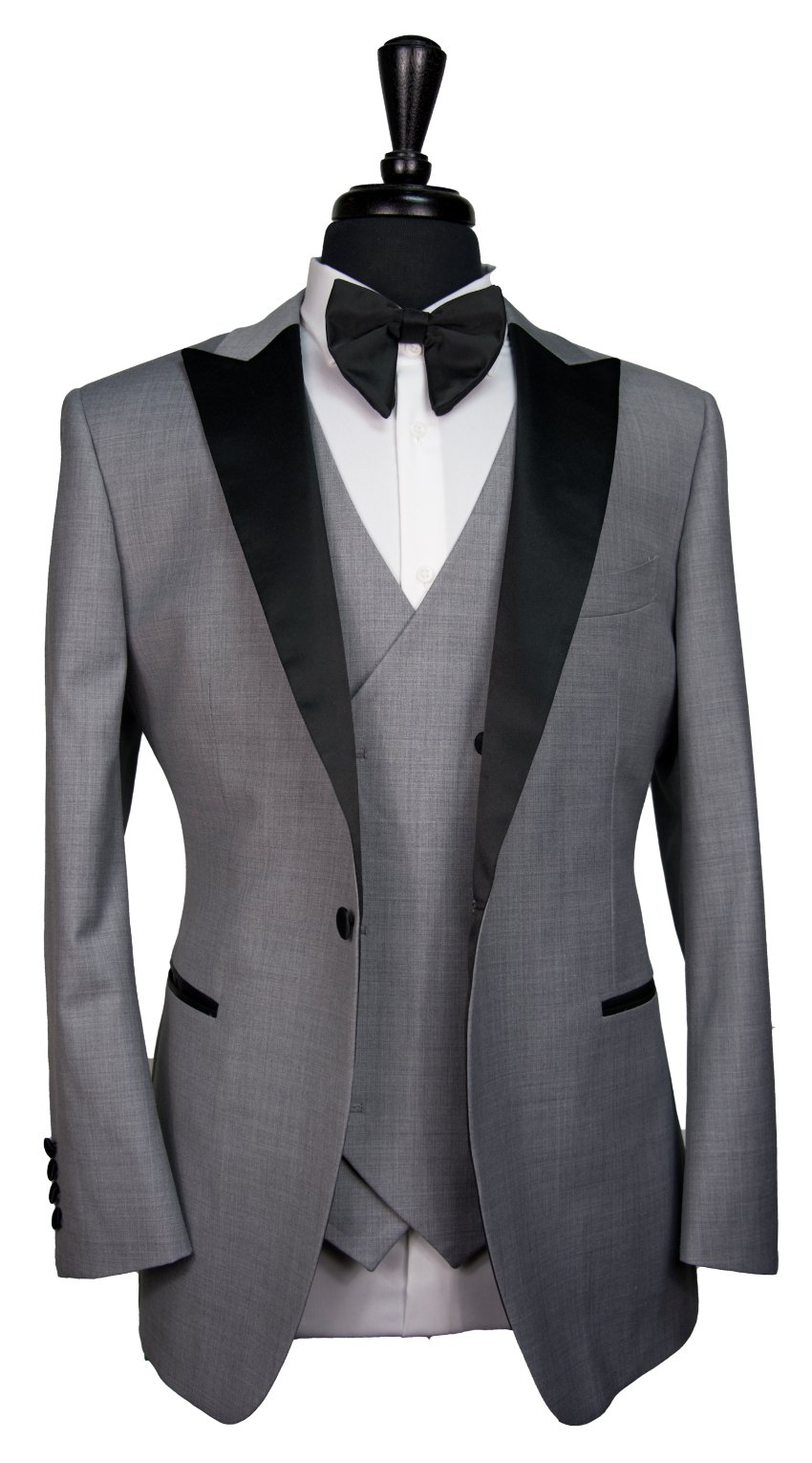 Shadow Gray Wool Tuxedo