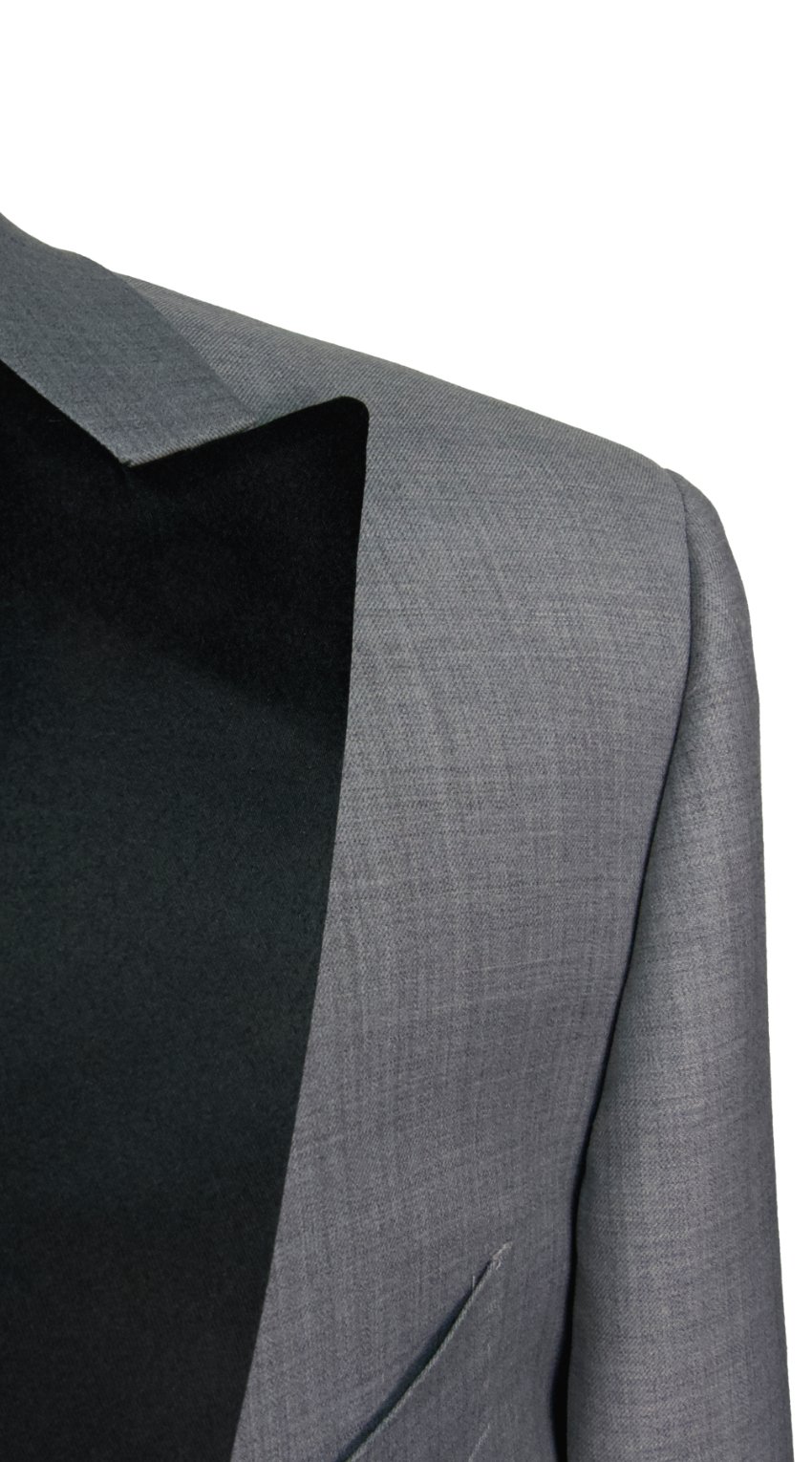 Shadow Gray Wool Tuxedo