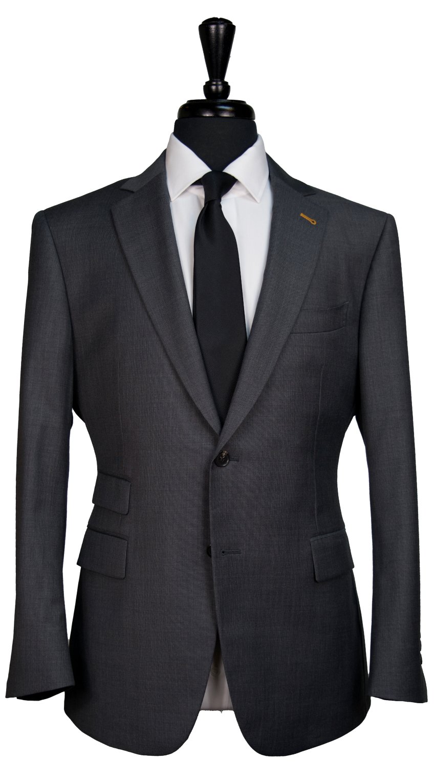 Charcoal Rivington Wool Suit