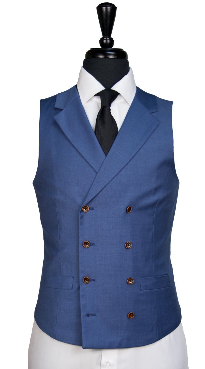 Cornflower Blue Wool Suit