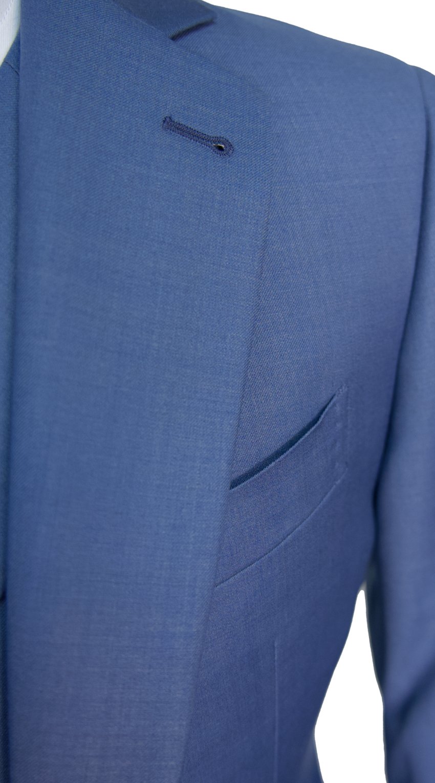 Cornflower Blue Wool Suit