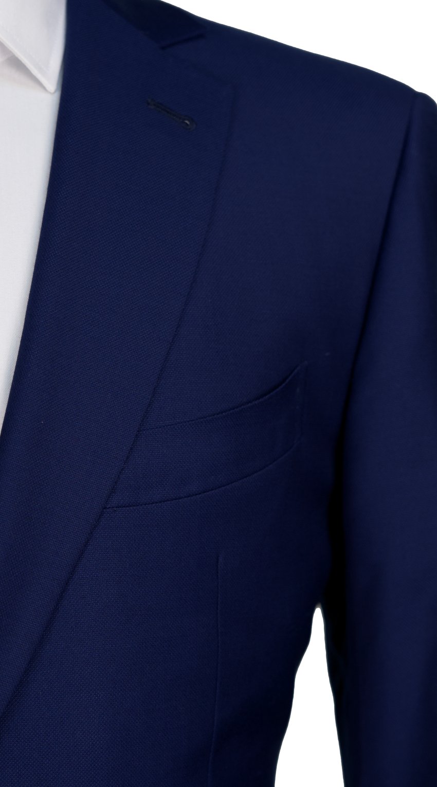 Navy Blue Hopsack Suit