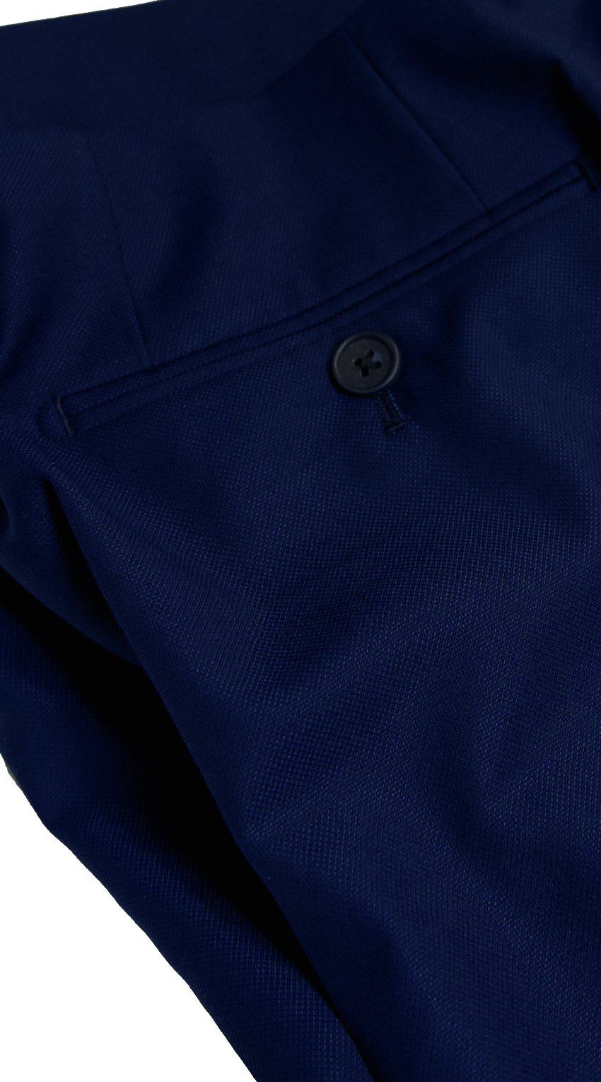 Navy Blue Hopsack Suit