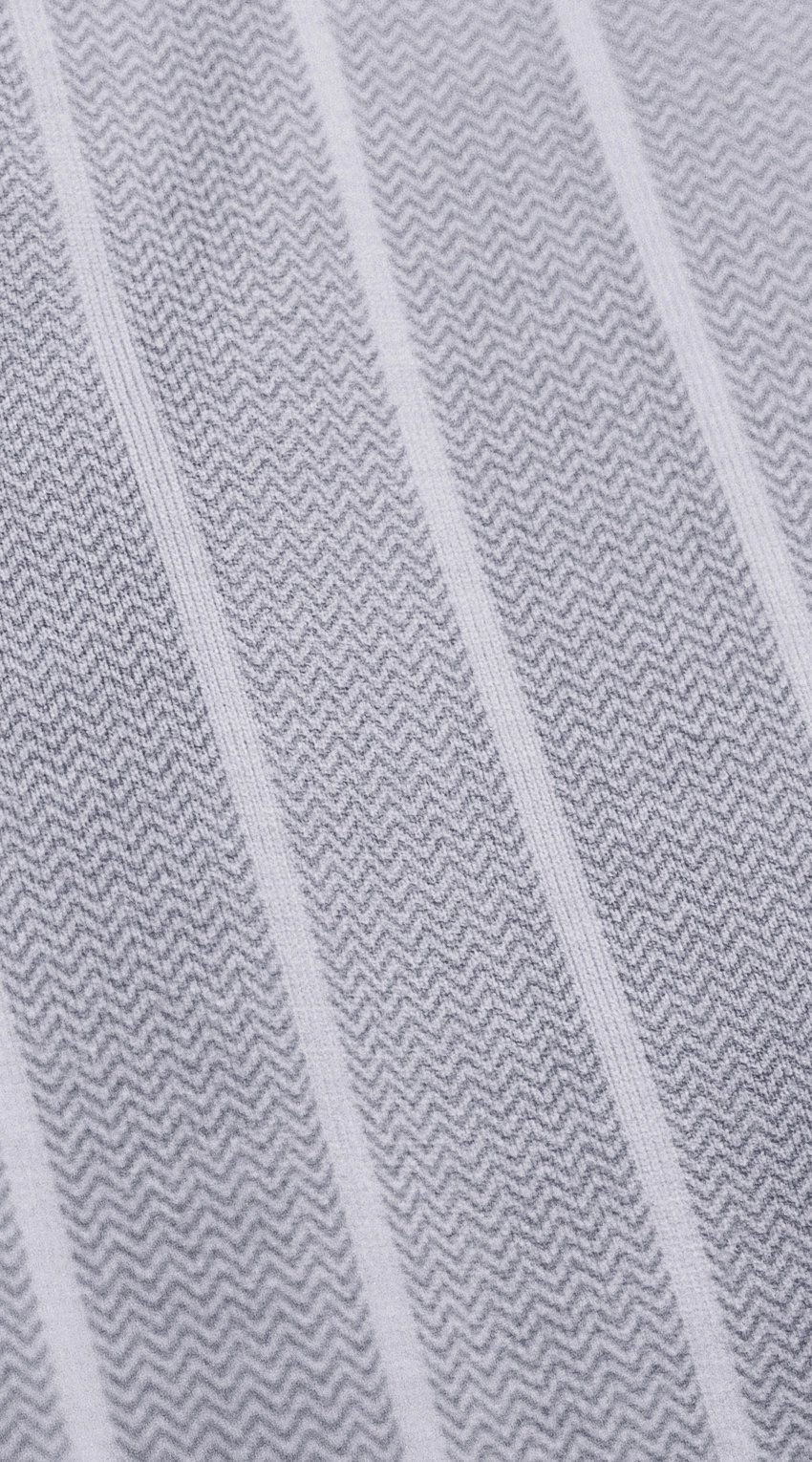 Chemise Habillée Rayures Gris Herringbone 