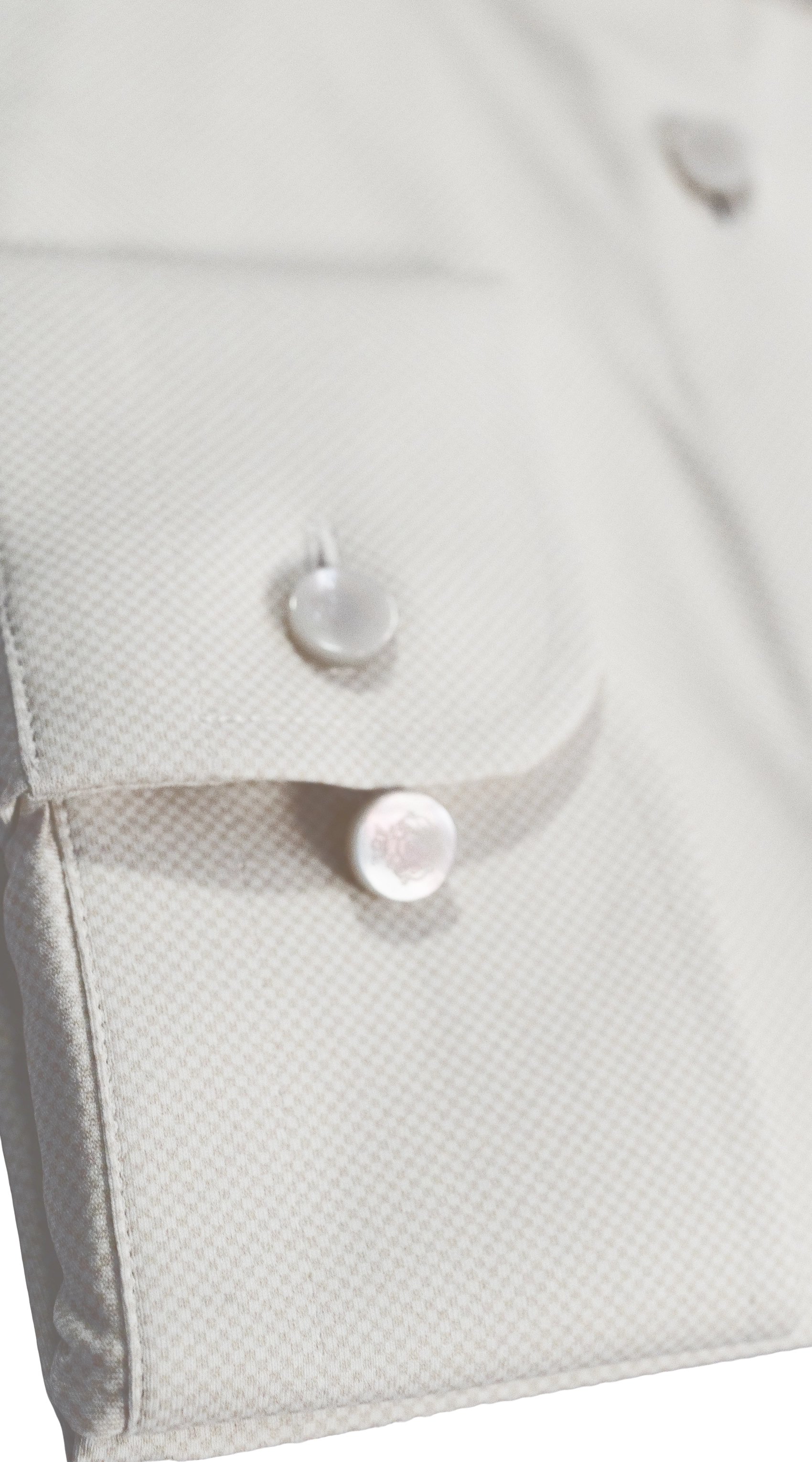 Chemise Habillée Pied-de-Poule Ivoire 