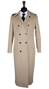 Sanschagrin Beige Wool Overcoat 