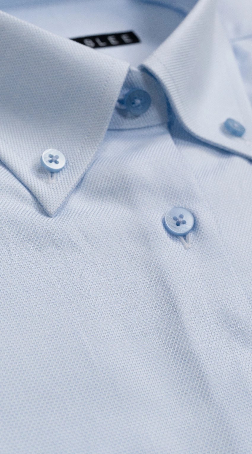 Chemise Habillée Oxford Bleu Ciel