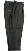Charcoal Tweed Three‑Piece Suit