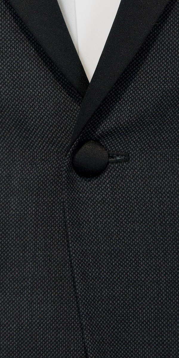 Dark Grey Birdseye Tuxedo