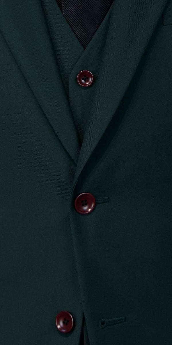 Forest Green Wool Suit