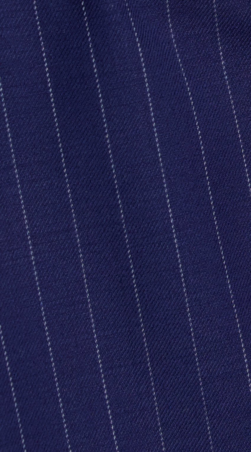 Complet Laine Rayures Bleu Roi