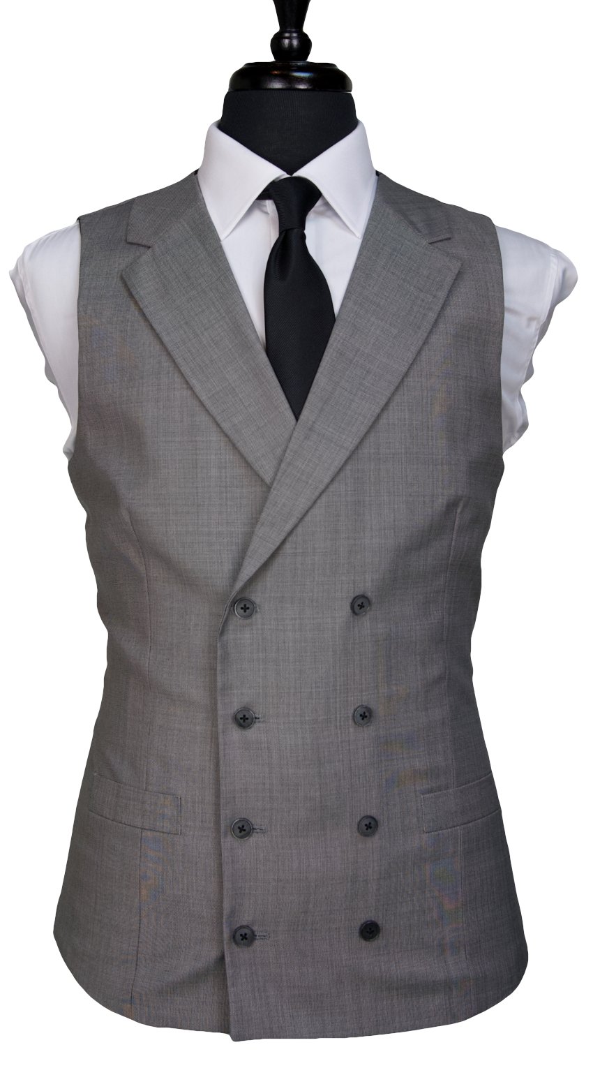 Smoky Gray Wool Suit