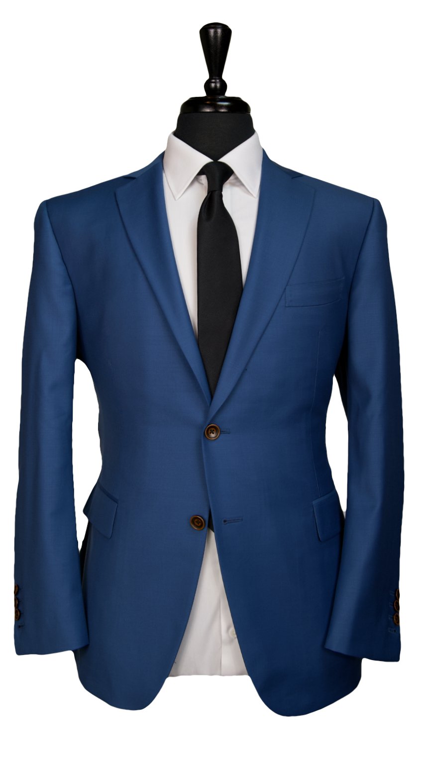 Sapphire Twill Wool Suit
