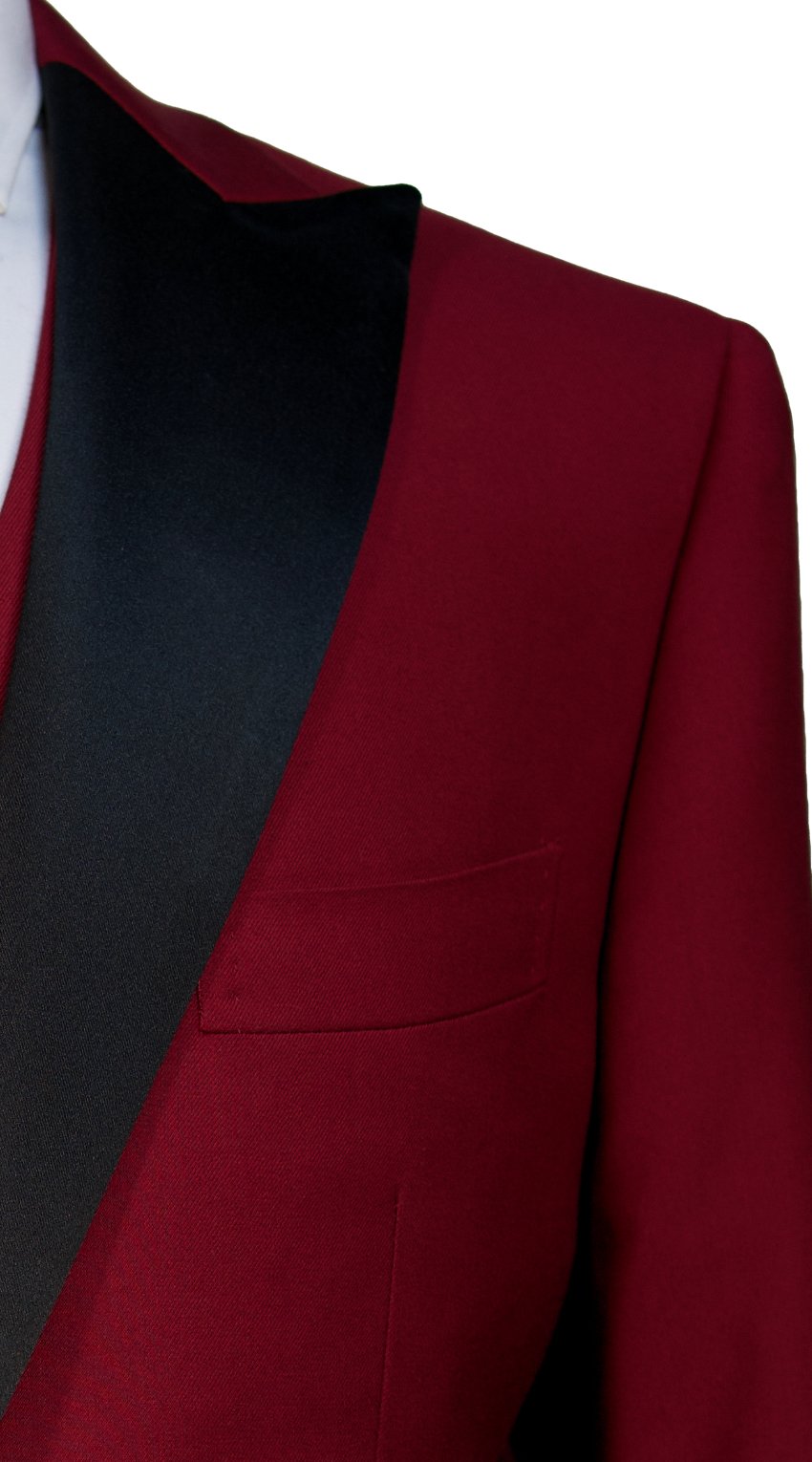 Red Wool Tuxedo