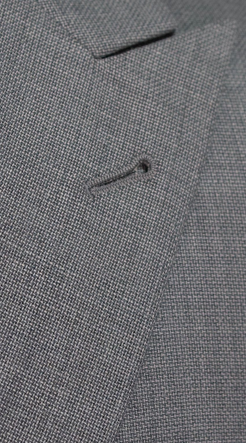 Complet Toile Grise Métallique Unie 