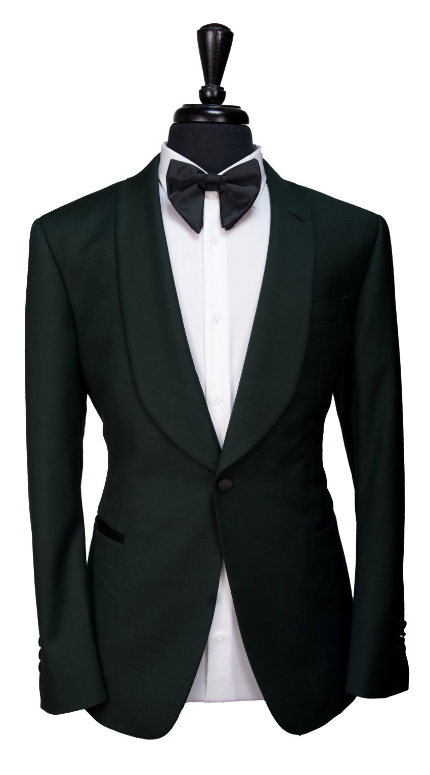 Hunter Green Wool Tuxedo