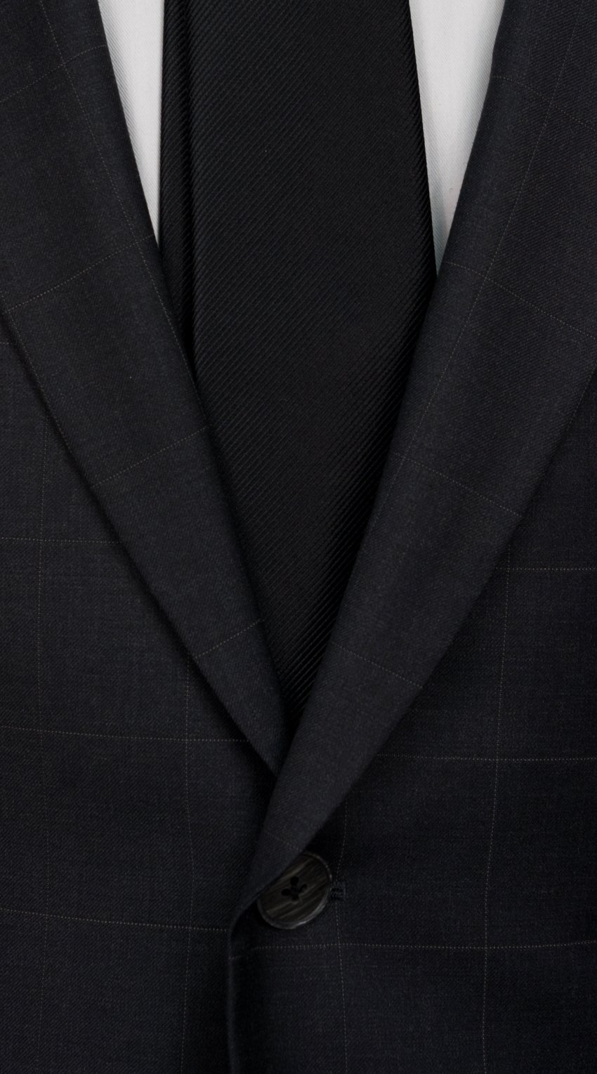 Charcoal Subtle Windowpane Suit