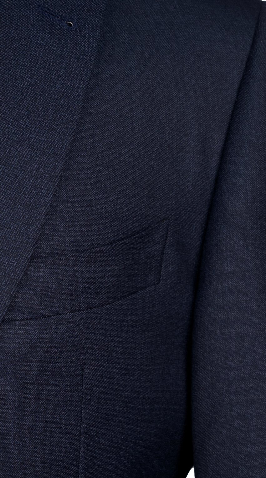 Dark Prussian Wool Suit