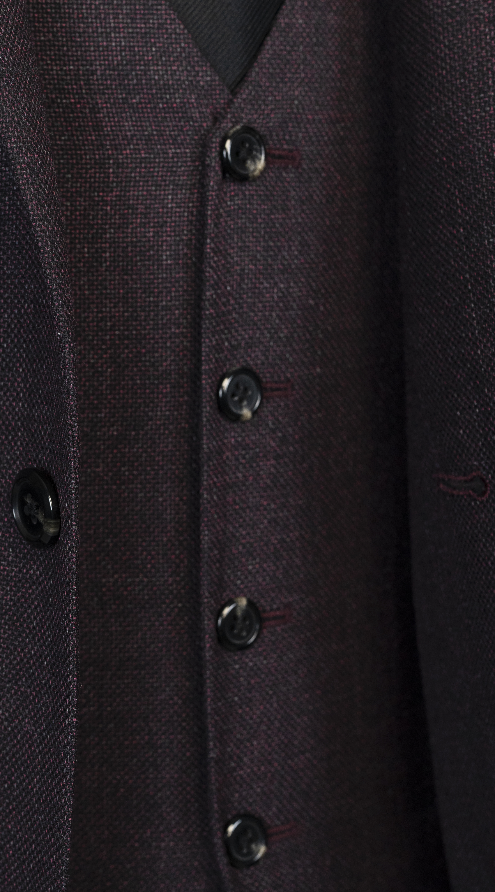 Plum Purple Woven Suit