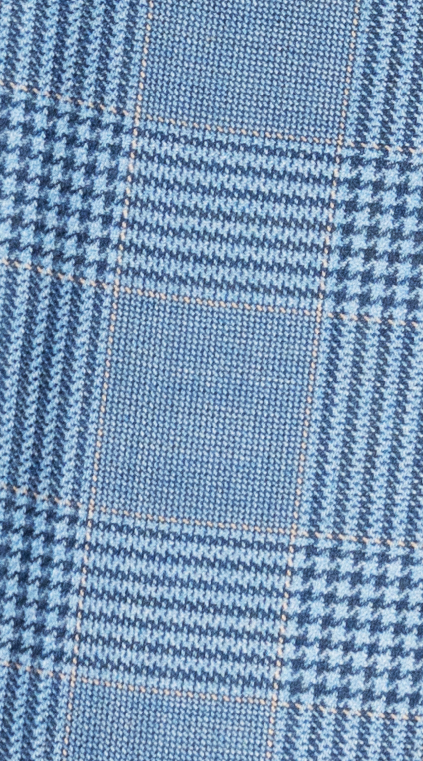 Complet Prince-de-Galles Bleu Ciel