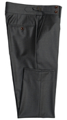 Monogram Charcoal Wool Suit