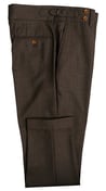 Complet Laine Birdseye Marron Moka